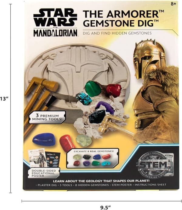 Star Wars Gemstone Excavation Kit for Kids Age 8-12