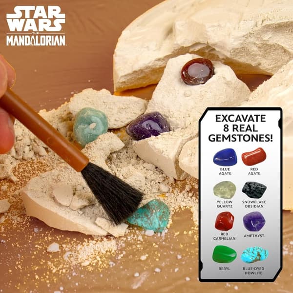 Star Wars Gemstone Excavation Kit for Kids Age 8-12