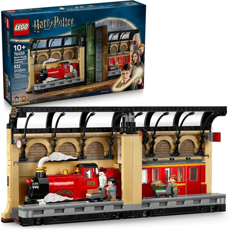 Hogwarts Express LEGO Book Nook DIY Kit for Kids 10+