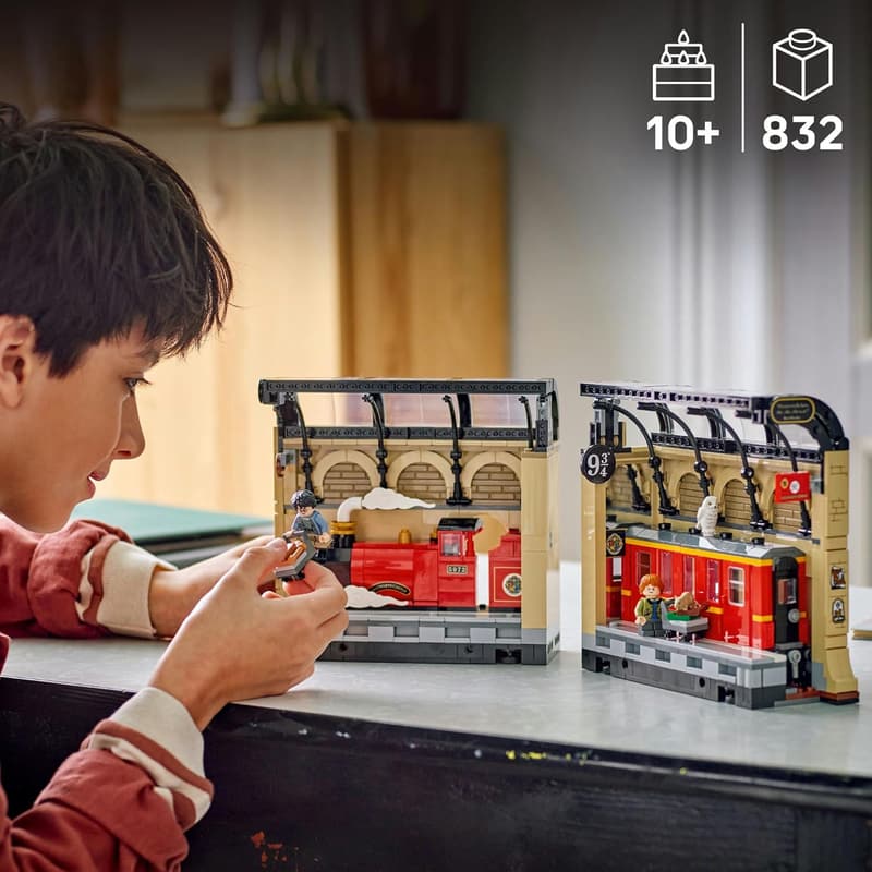 Hogwarts Express LEGO Book Nook DIY Kit for Kids 10+