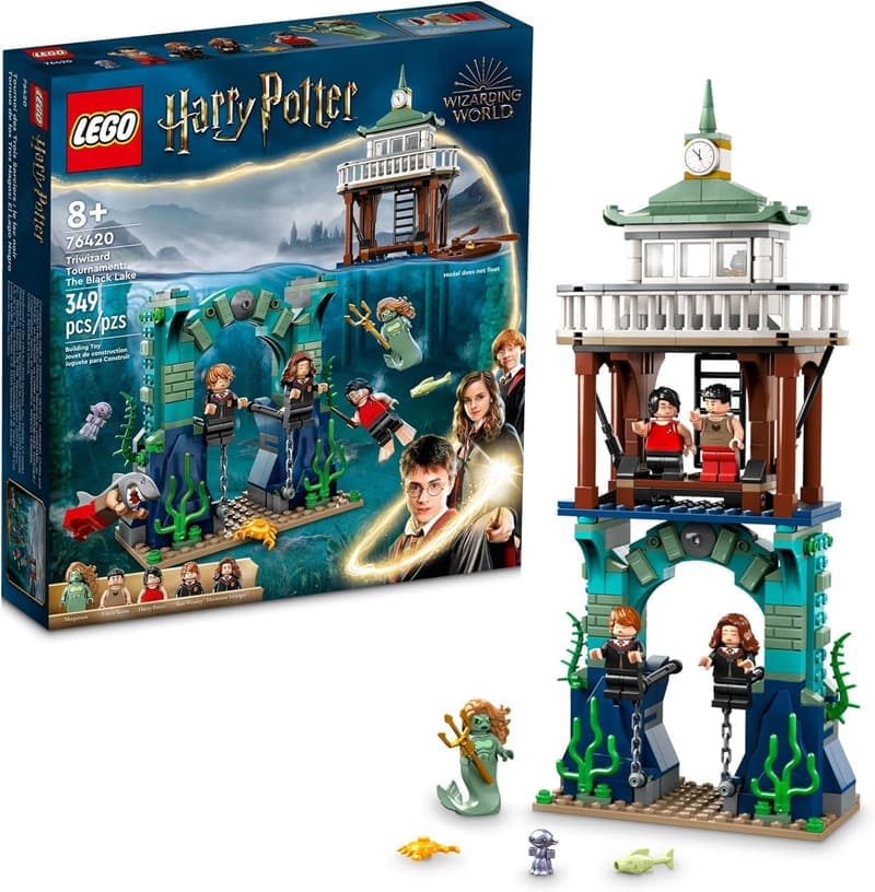 Harry Potter Triwizard Tournament Black Lake Building Set