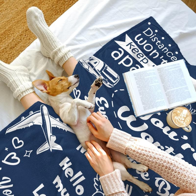 Long Distance Blanket for Boyfriend - 60