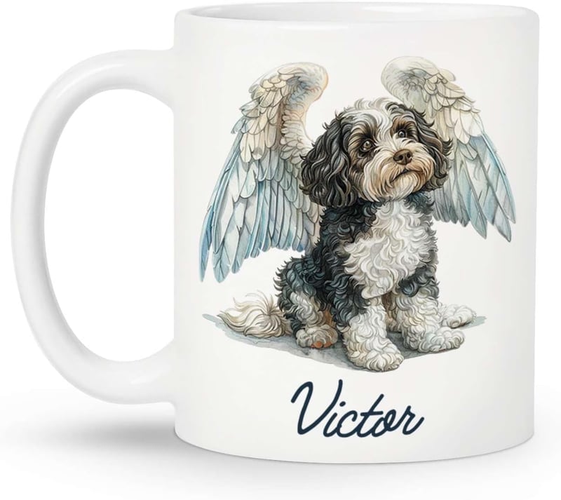 Personalized Havanese Dog Memorial Mug - Custom Name 11oz/15oz