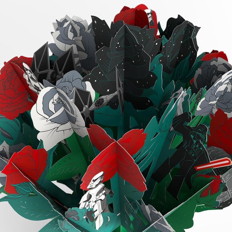 Star Wars Darth Vader Pop-Up Flower Bouquet - Everyday Gift