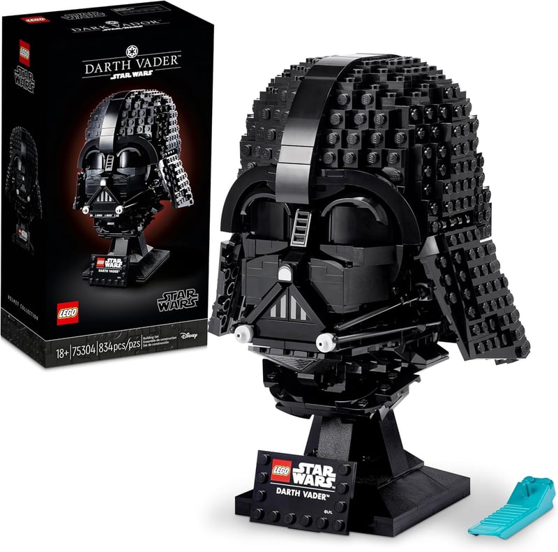 Star Wars Darth Vader Helmet Building Set for Adults