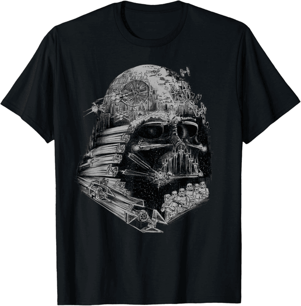 Darth Vader Build the Empire Graphic T-Shirt