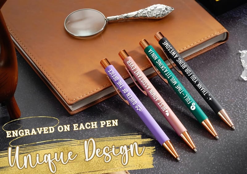 Administrative Professional Day Ballpoint Pen Set - 4 Pack