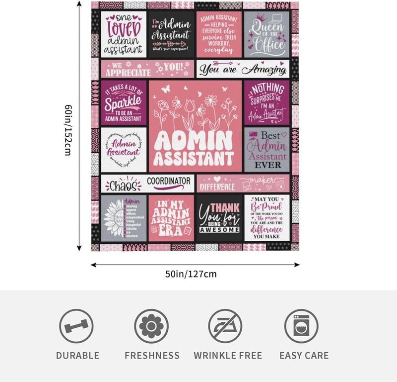 Administrative Professionals Day Blanket 60