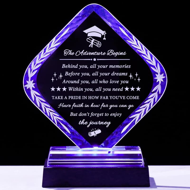 2025 Graduation Gift - Inspiring LED Base for Students