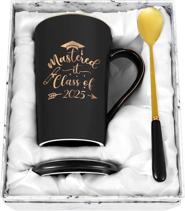 Class of 2025 Graduation Coffee Mug - 14 Oz for Graduates