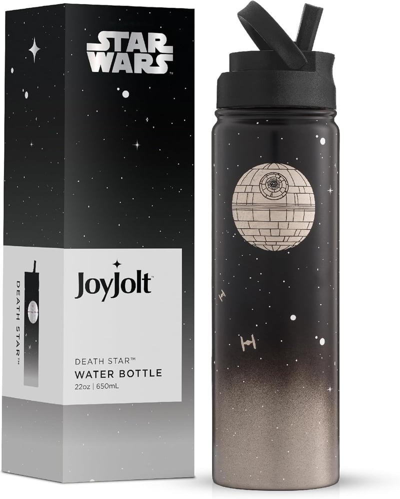 Star Wars Death Star Stainless Steel Water Bottle, 22 oz