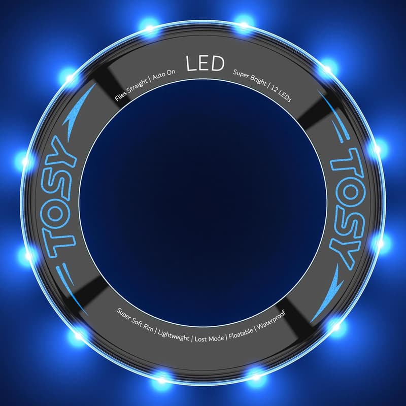 TOSY Flying Ring - RGB LED Toy for Kids & Teens, Waterproof
