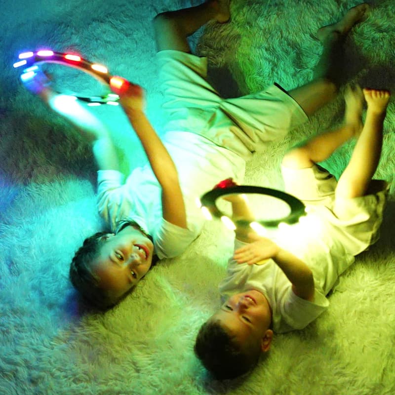 TOSY Flying Ring - RGB LED Toy for Kids & Teens, Waterproof