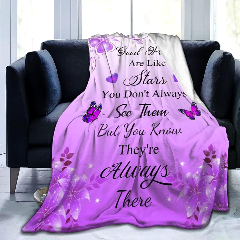 Best Friend Birthday Blanket Gift - 50