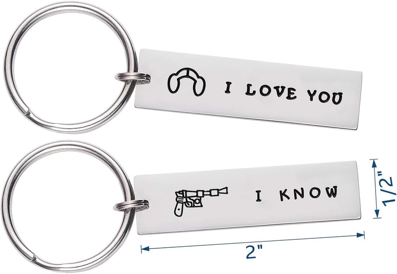 Star Wars Keychain for Couples - 