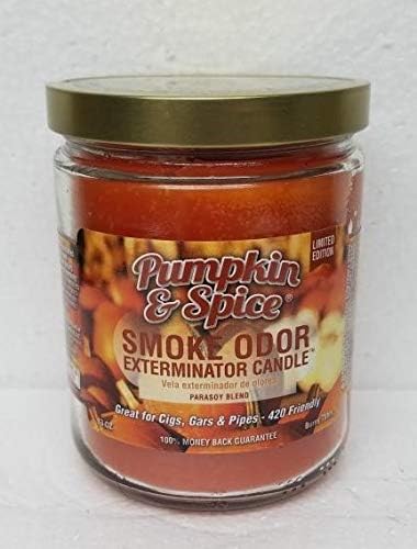 Pumpkin & Spice Smoke Odor Exterminator Candle, 13oz