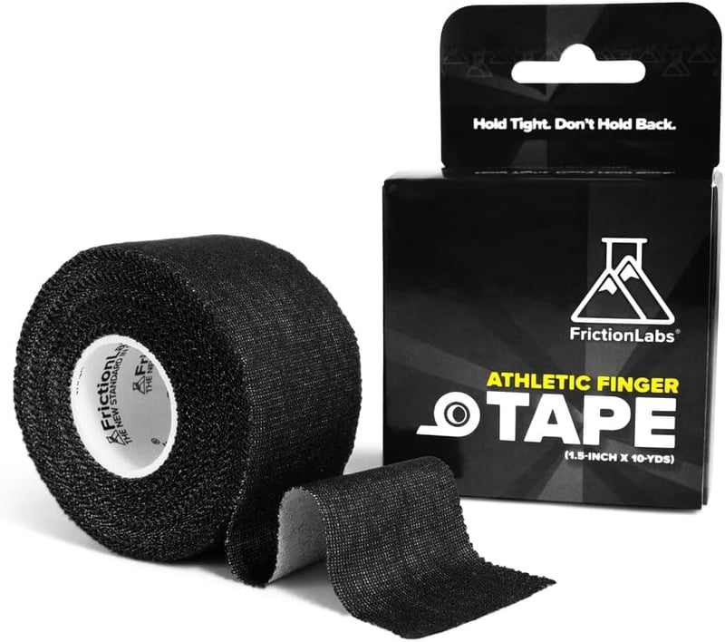Athletic Finger Tape for Rock Climbing - 1.5” Zinc Oxide, 10 Yards