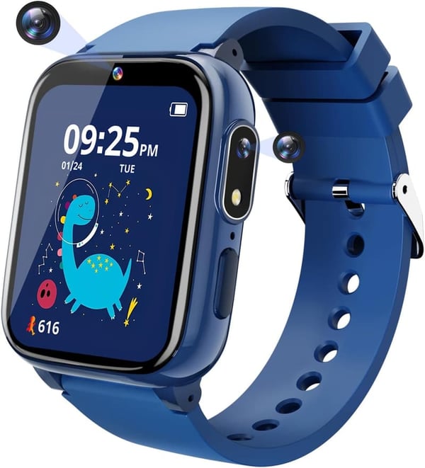 Kids' Smart Watch with Dual Camera - Birthday Gifts for Boys 4-6
