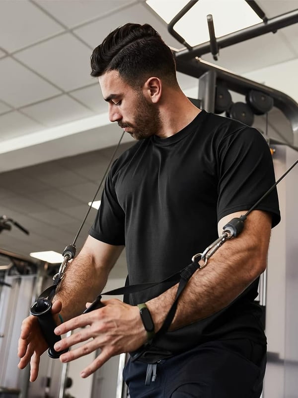 Men's Tech Performance Crew T-Shirts - Quick Dry & Moisture Wicking (3 & 5 Pack)