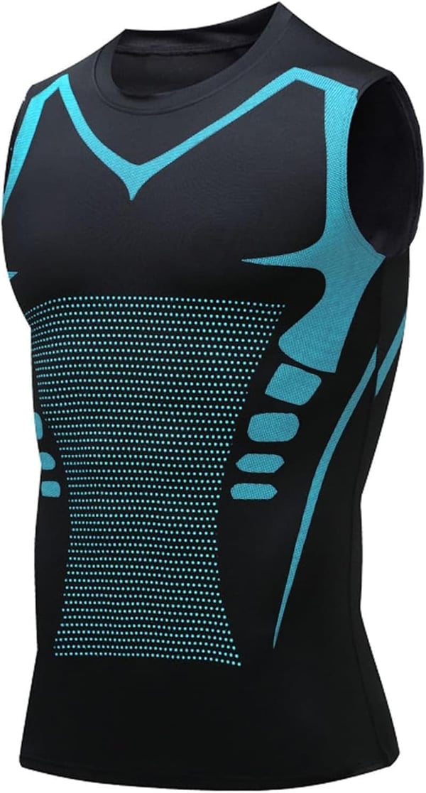 Men's Compression Tummy Control Workout Vest