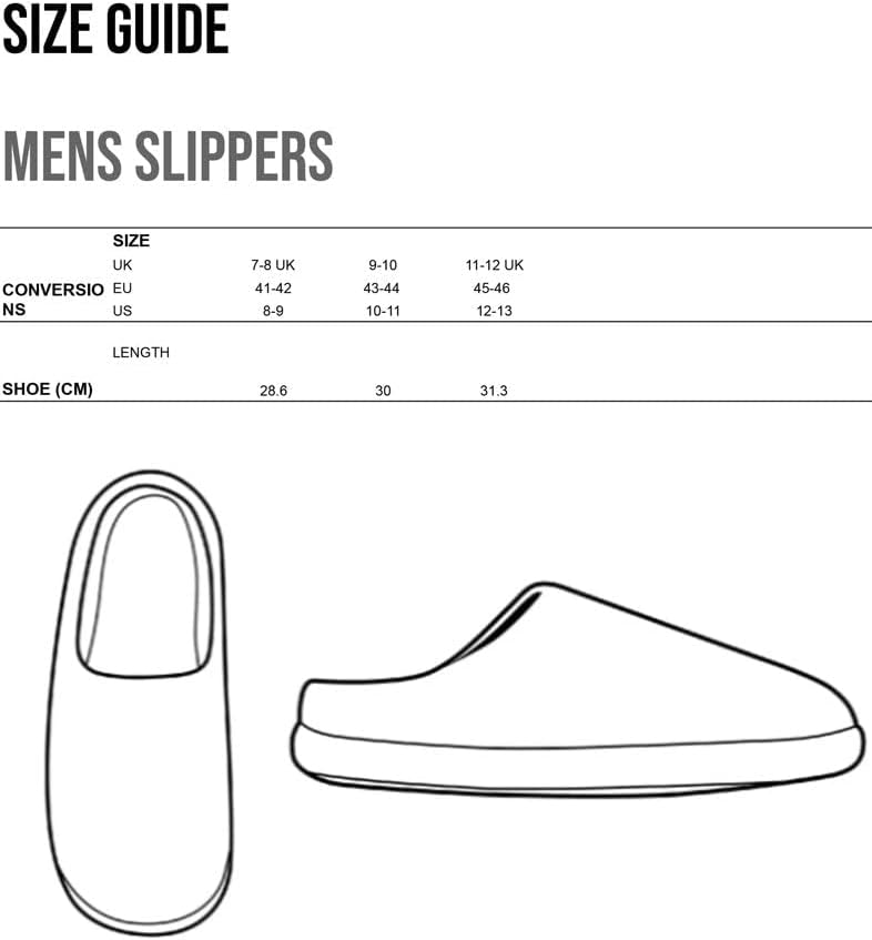 Star Wars Slip-On House Shoes for Men 7-8 UK