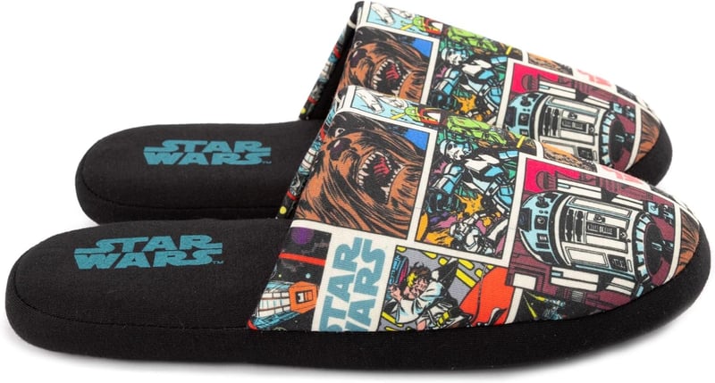 Star Wars Slip-On House Shoes for Men 7-8 UK