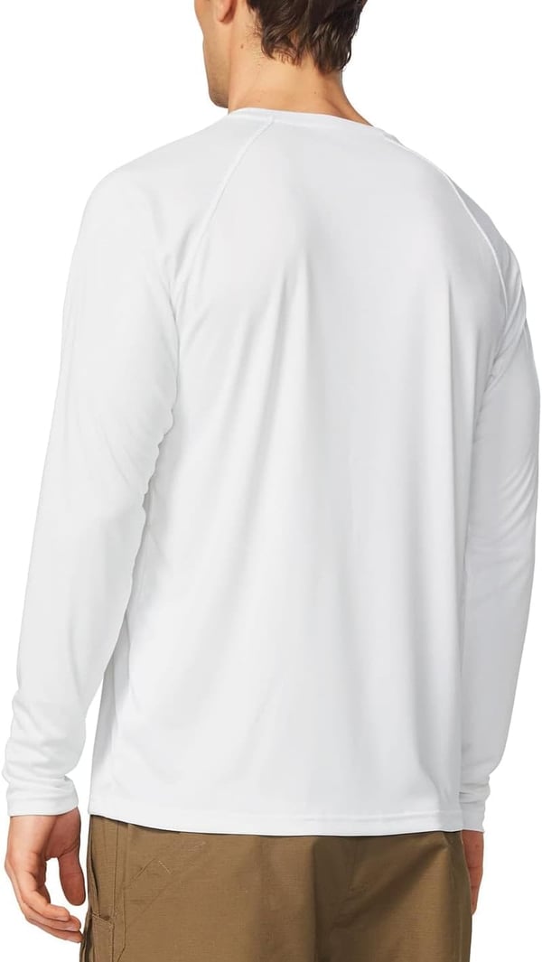 Men's UV Protection Long Sleeve Rash Guard - Quick Dry, UPF 50+
