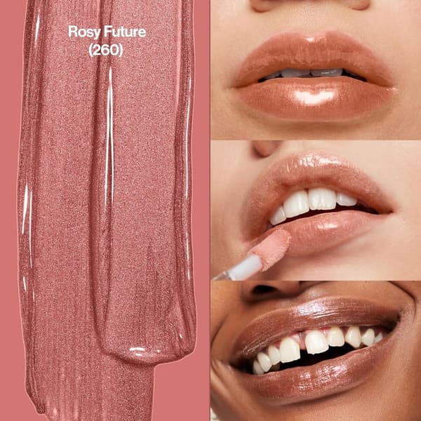 Revlon Super Lustrous Non-Sticky Hydrating Lip Gloss - Rosy Future