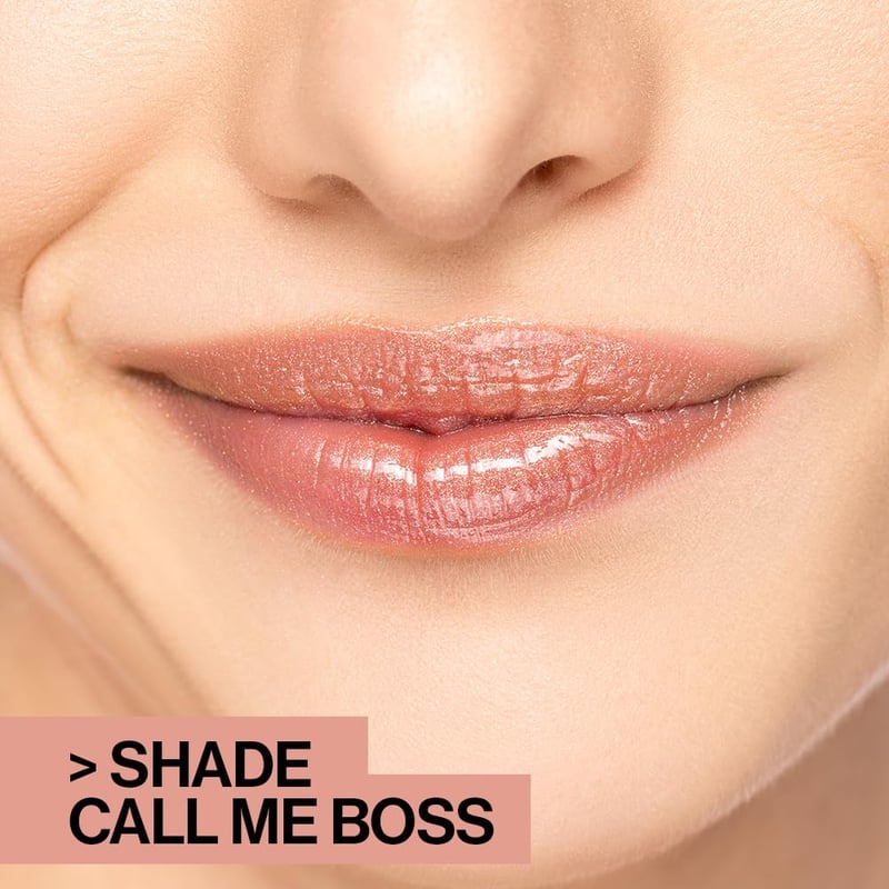 Ultra-Glossy Rose Gold Lip Gloss - Vegan & Moisturizing