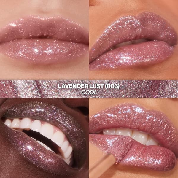 REVLON Lavender Lust Non-Sticky Lip Gloss with Plant-Based Glitter