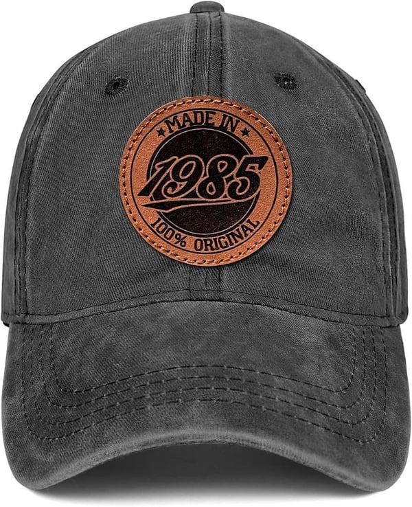 40th Birthday Vintage Baseball Cap for Men and Women