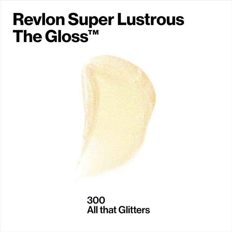 Revlon Super Lustrous Lip Gloss, Hydrating High Shine - 300 All That Glitters