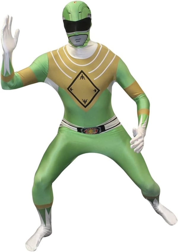 Adult Green Power Ranger Costume for Men