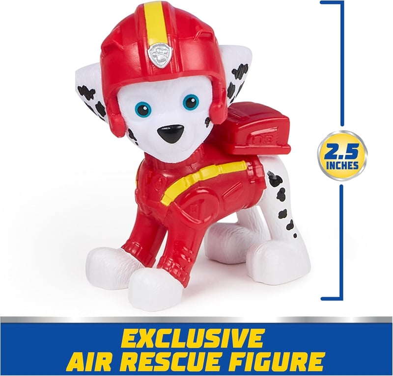 PAW Patrol Air Rescue Marshall Action Figure & Hydro Airplane Toy
