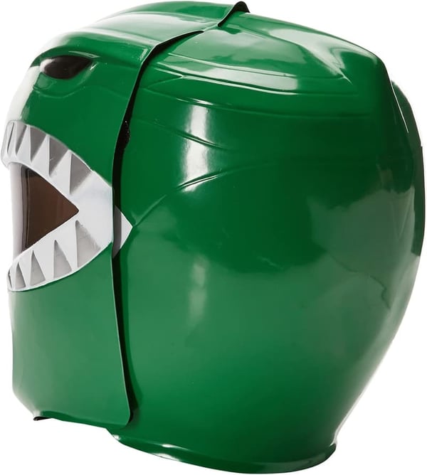 Green Ranger Adult Helmet for Costumes and Cosplay