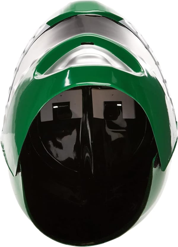 Green Ranger Adult Helmet for Costumes and Cosplay