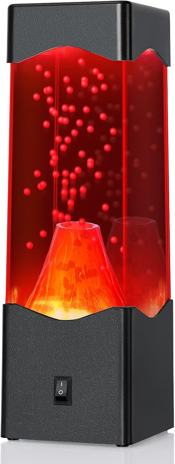 USB Powered Volcano Night Light for Kids & Adults