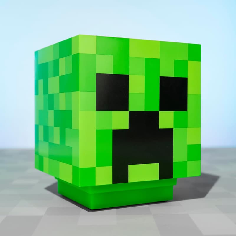 Minecraft Creeper Desk Light with Sounds – Kids' Room Décor