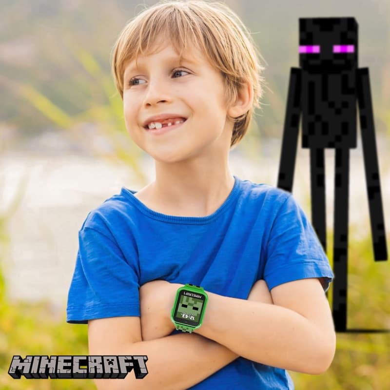 Interactive Minecraft Kids Smartwatch with Games & Camera