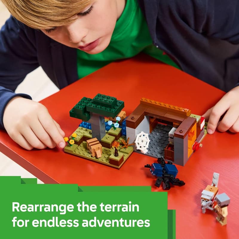 LEGO Minecraft Armadillo Mine Playset for Kids Ages 8+