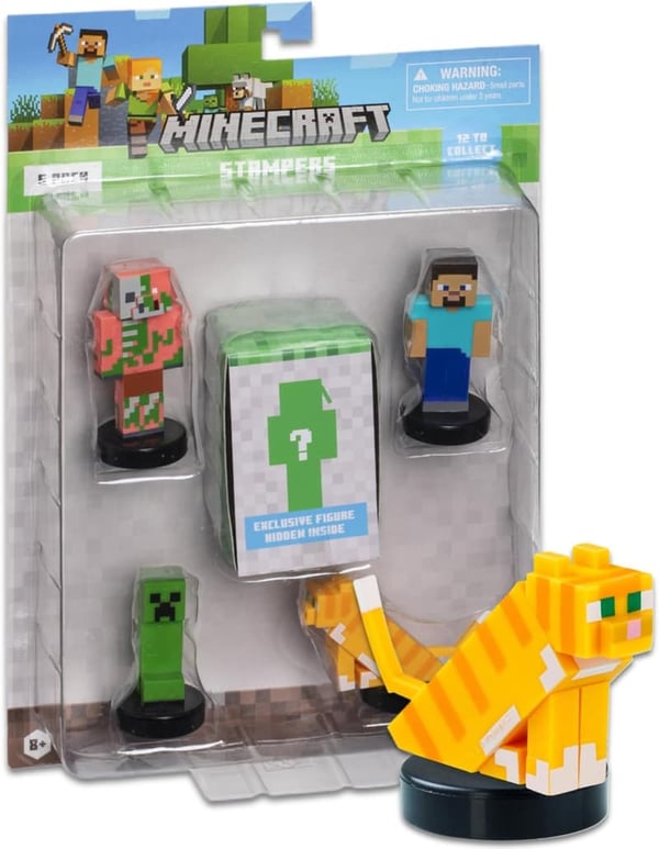 Mine Craft Deluxe Self-Inking Stampers - 5 Pack Collector Set