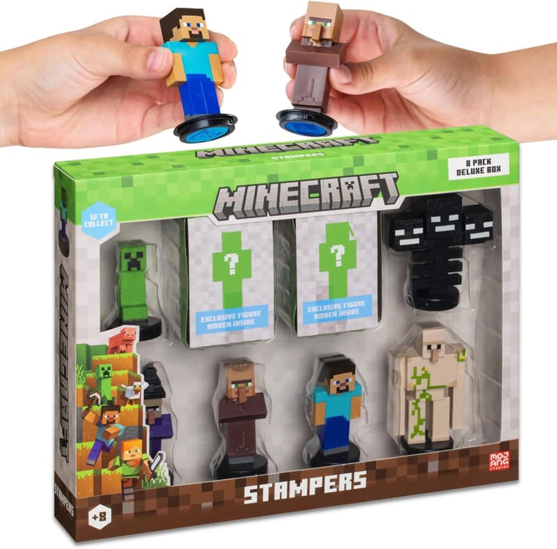 Minecraft Self-Inking Stampers - 8 Pack Collector Set