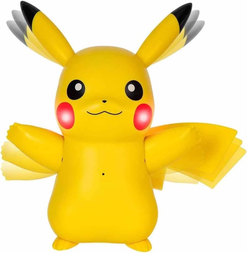 Pikachu Deluxe Figure with Lights, Sounds, and Accessories