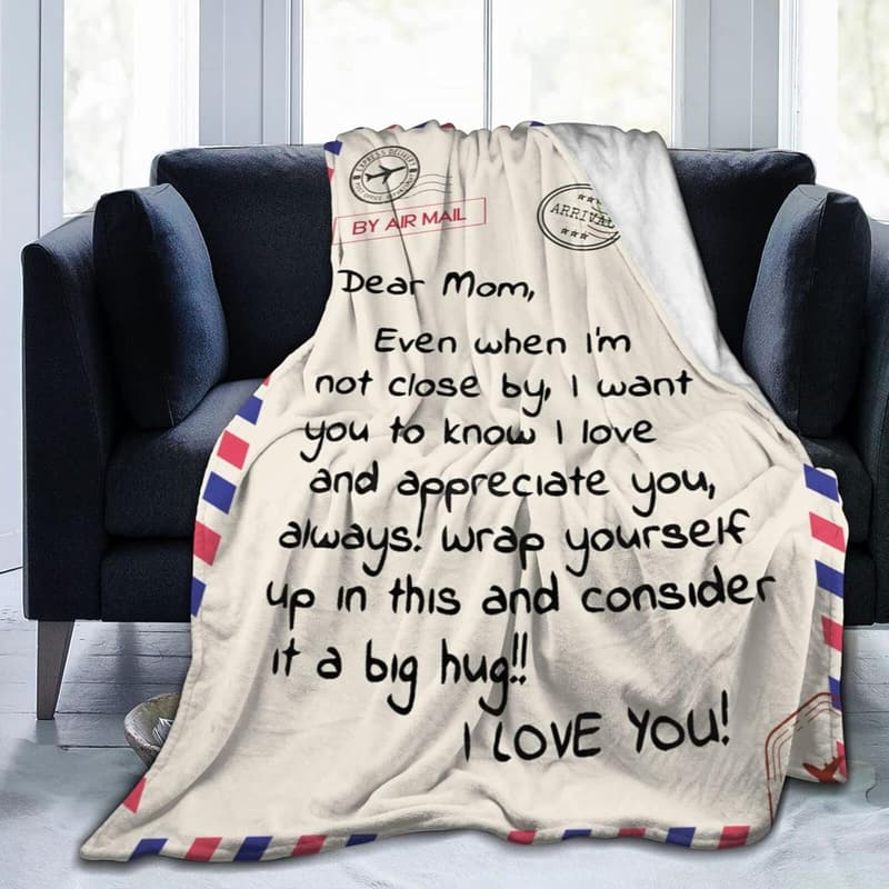 Mother's Day Throw Blanket - Super Soft Flannel (60x80)