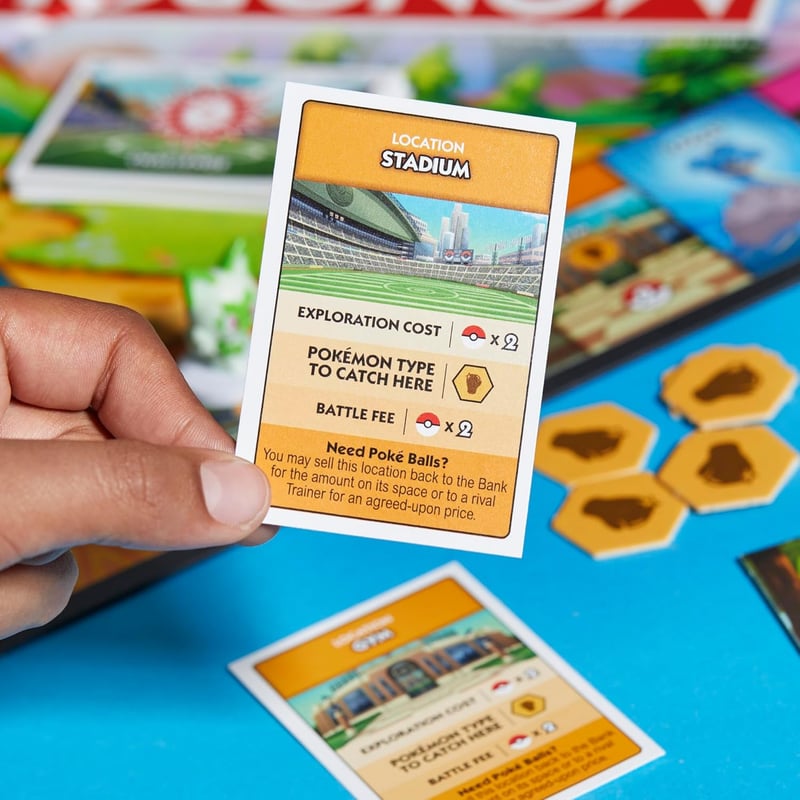 Pokémon Edition Monopoly Board Game | 2-4 Players, Ages 8+