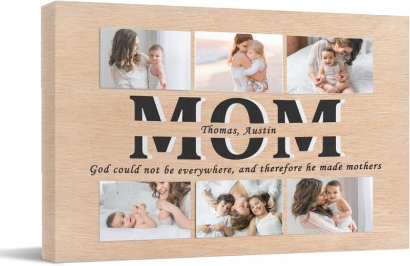 Personalized Canvas Prints for Mother's Day - Custom Photo Art