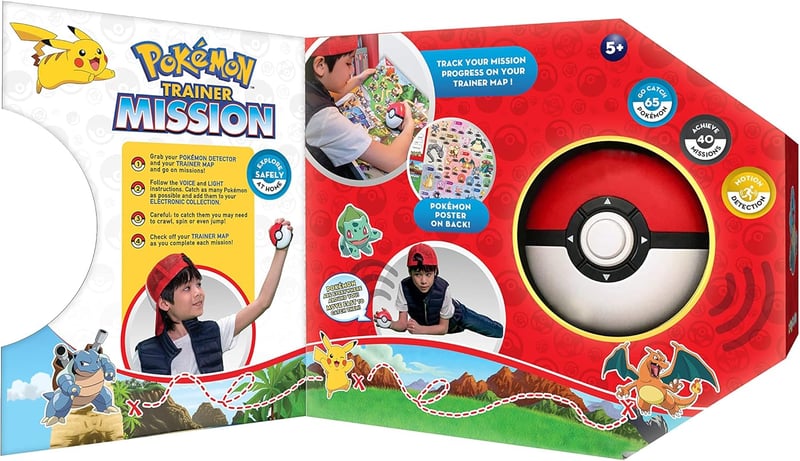 Interactive Pokémon Poké Ball Guessing Game for Families