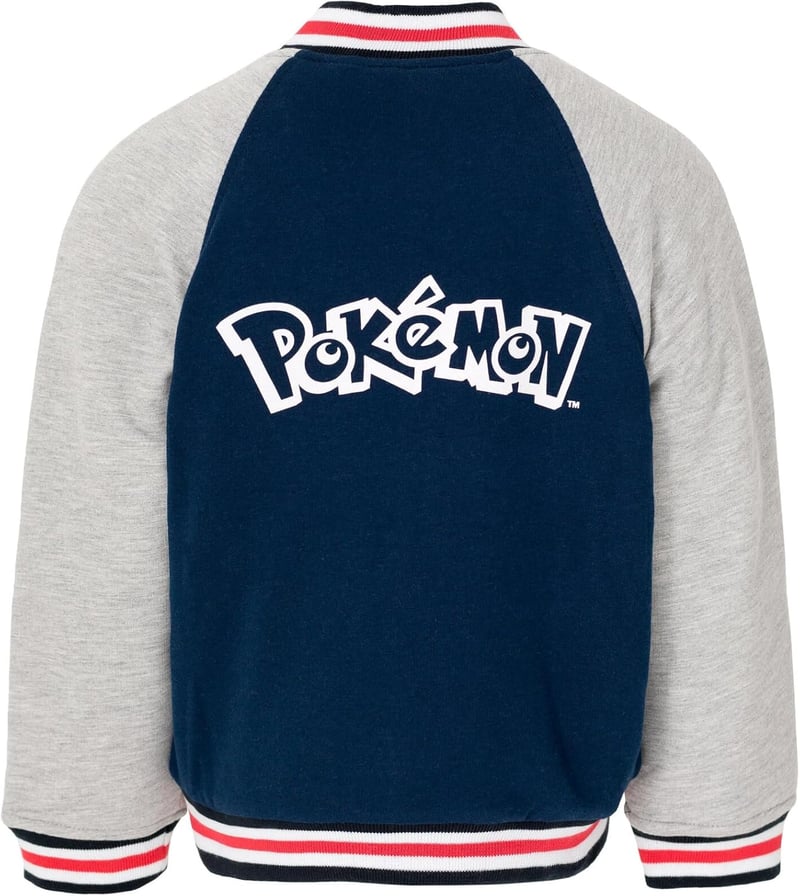 Kids' Pokemon Varsity Bomber Jacket, Sizes 4-20