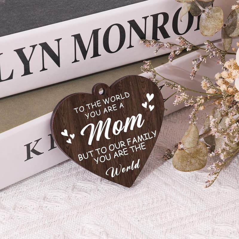 Mother's Day Picture Frame for Two 4x6 Photos, Gift for Mom