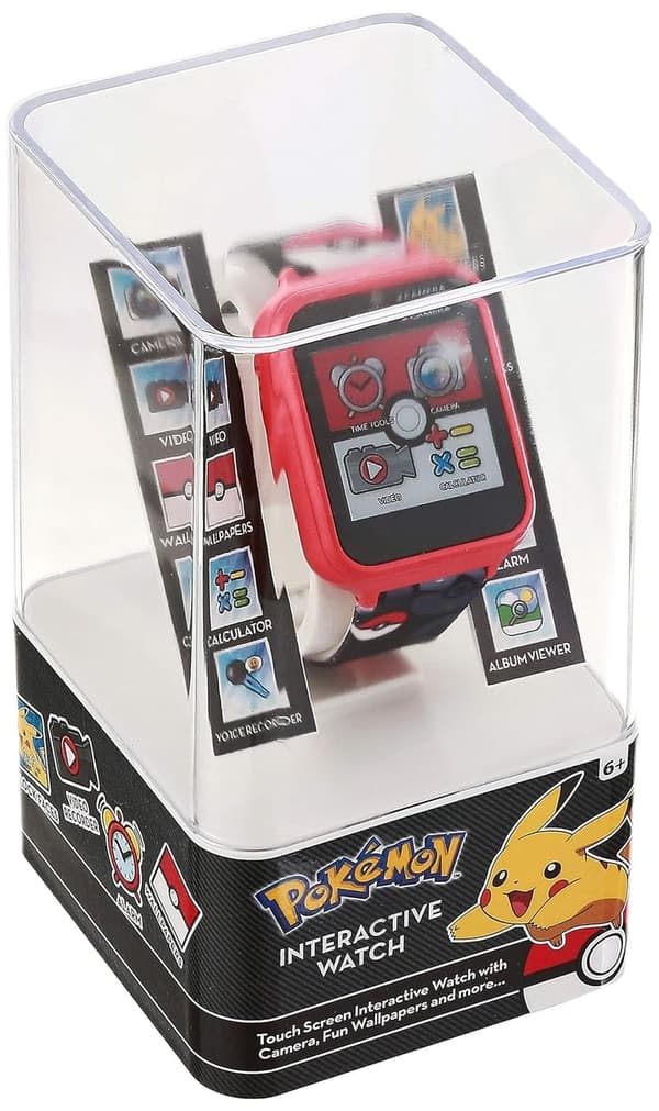 Kids' Pokémon Pokeball Smart Watch with Camera - Red
